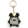 Tamagotchi Rhinestone 6cm H X 5cm W X 2cm D Keychain, Mimichi, TG-RSK-MI,