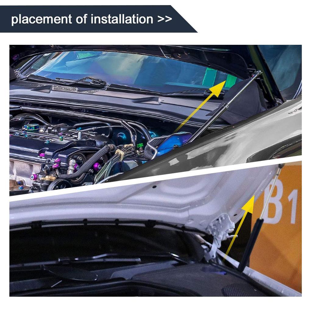 uxcell Газовая пружина, газовый амортизатор, амортизатор 500 мм, 20 кг, опорный амортизатор, амортизатор капота, гидравлический амортизатор, универсальный дверной шкаф, подвесной шкаф