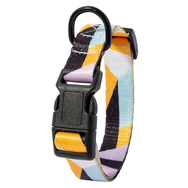 Набор ошейника и поводка для собак для маленьких и средних собак, регулируемый поводок, ошейник и поводок, аксессуары для домашних животных