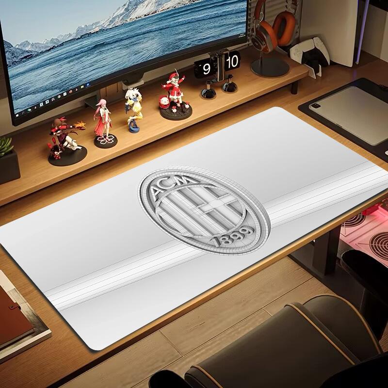 Associazione Calcio Milan2 Print  Cushion Non-slip Laptop Tablet Big Mousepad XXL Mat Mini PC Playmat With Lock edge