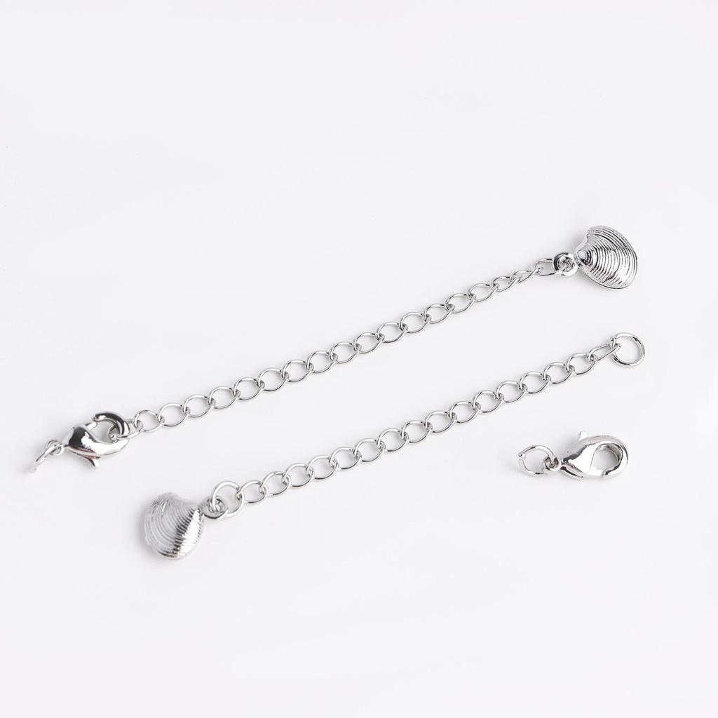 Позолоченная 18K цепочка-хвост дельфина из ракушки для DIY браслетов/ожерелий с застежкой-карабином – Высокая стойкость цвета, Модная легкая роскошь