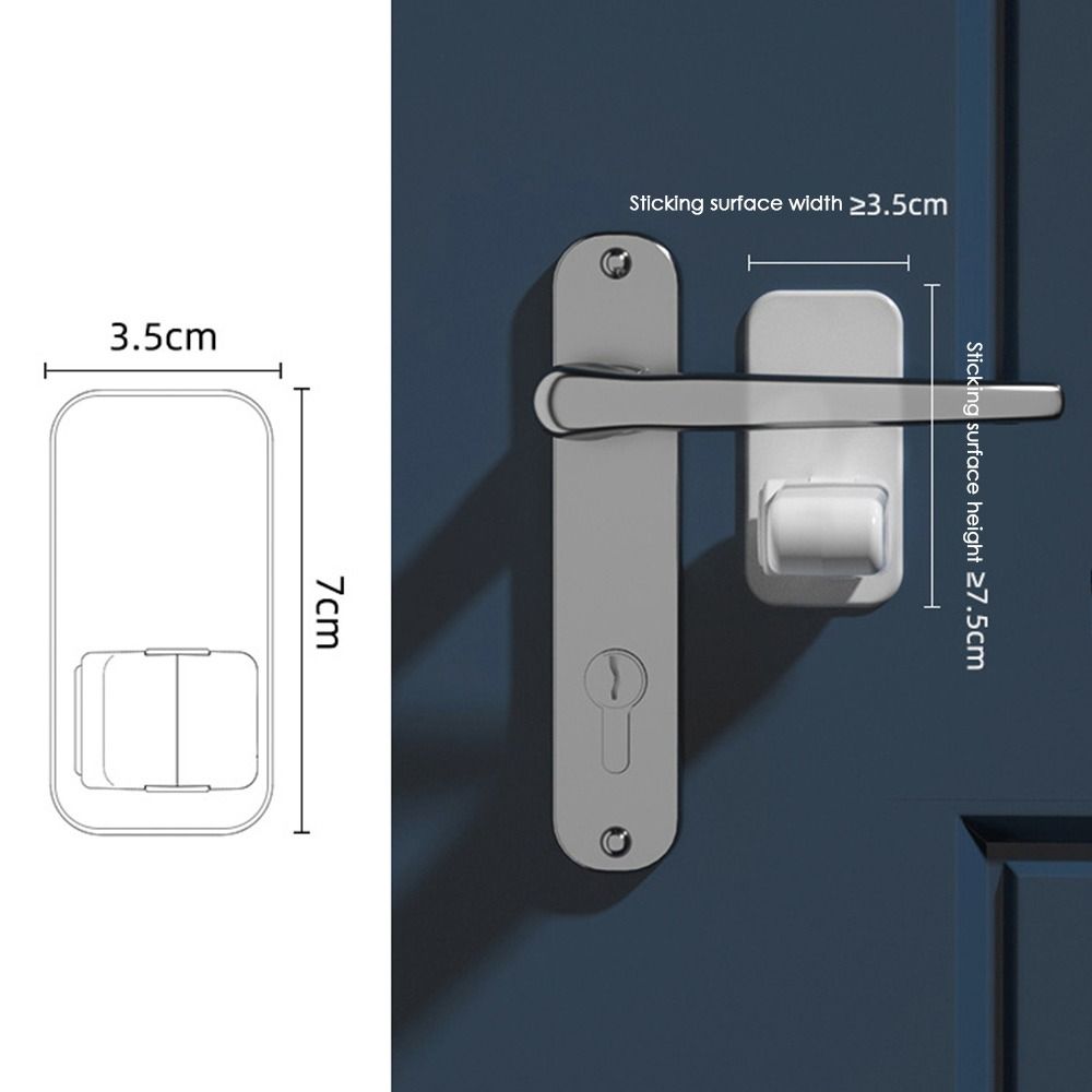 High Quality Cat For Children Fixed Security Lock Door Handle Fixed Lock Anti-Opening
