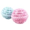Alpha Depot Laundry Balls, Tangle-Free, Dust Removal, Powerful Cleaning for Drum-Type, Vertical, Fully Automatic Washers, Blue and Pink, Set of 2