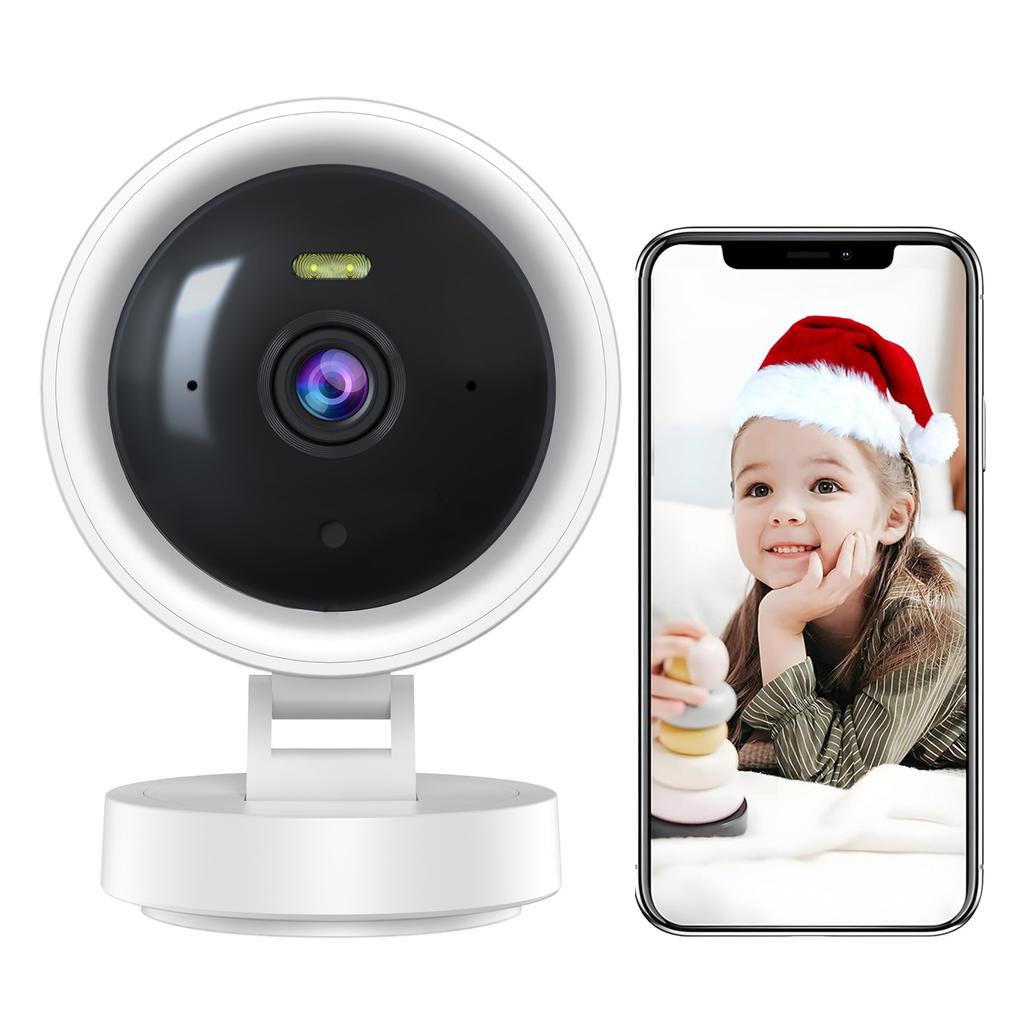 1080P Wireless Security Camera Smart WiFi Camera for Indoor Outdoor Built-in Battery Night Vision