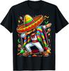 Dabbing Mexican Poncho Cinco De Mayo T-Shirt Unisex T-Shirt