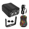 DJ Party Lights Stage Laser 3000mah USB Charging Sound Activated Laser Light with Remote Control for Club KTV Dance