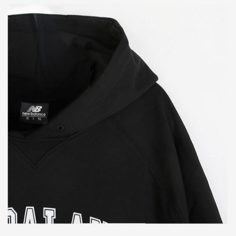 New Balance Унисекс Базовая толстовка с капюшоном с логотипом Nbn0ec3813