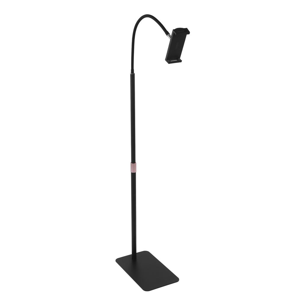 155cm Telescopic Floor Phone Holder Stand Remote Control Rotating Bedside Tablet PC Bracket for