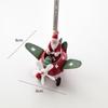 Santa Claus Airplane Christmas Hanging Decoration Mailbox Christmas Tree Ornament