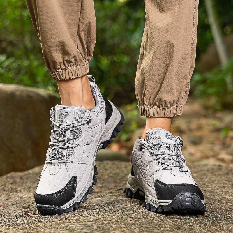 БОЛЬШОЙ РАЗМЕР Мужские Женские Кроссовки для Приключений Прочные Сцепление Нескользящая Обувь На шнуровке Комфорт Идеальны для Уличных Походов Ботинки Мужская Обувь37-49