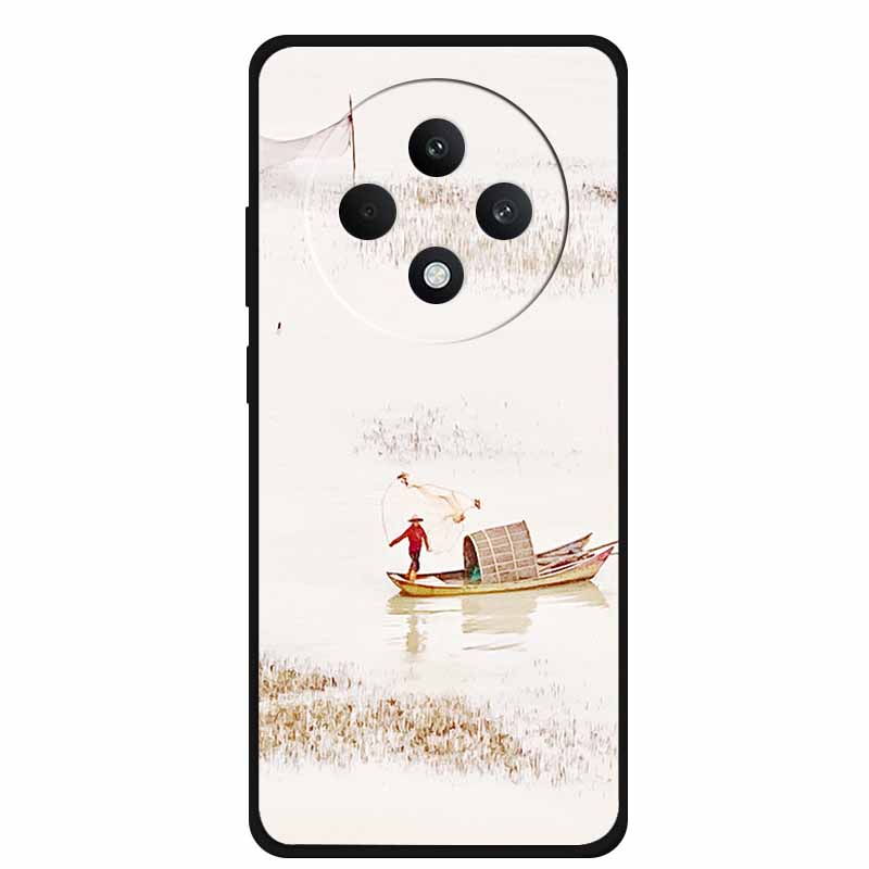 For Oppo Reno12 F 5G Case 12 F 4G Lovely Soft Silicone TPU Painted Cat Phone Cover For Oppo Reno12 FS Back Cases Fundas Bumper
