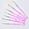 7Pcs Salon Manicure DIY Nail Art Brush Pen Polish Gel Painting Tool Set