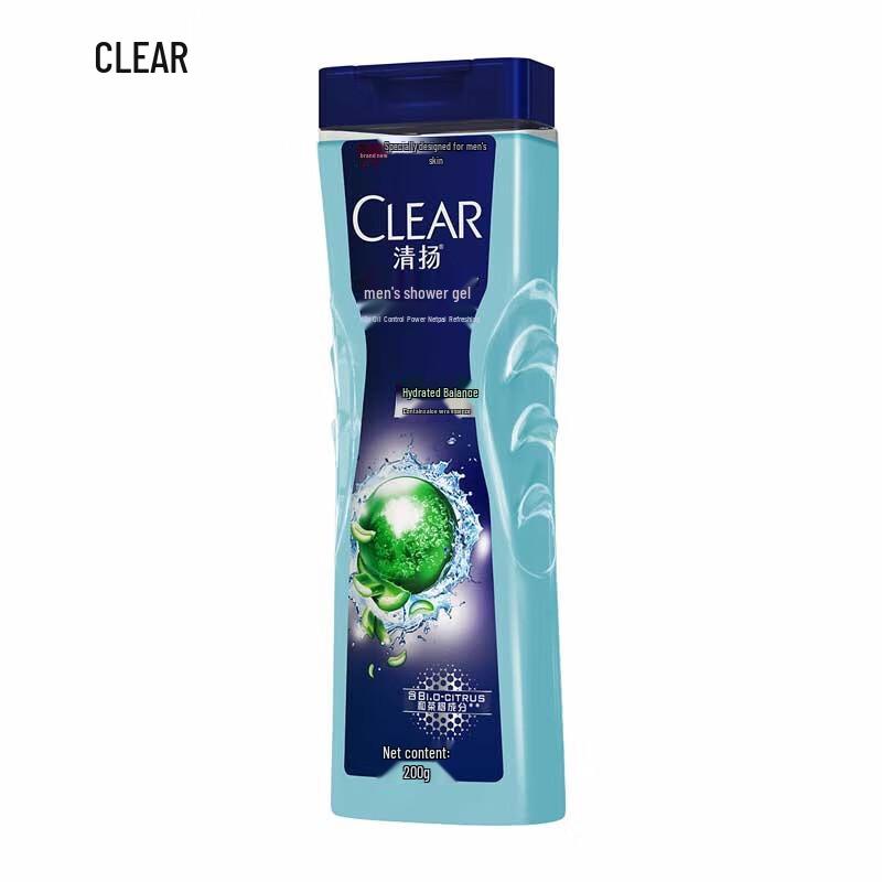 CLEAR Men Deep Clean & Oil Control Hydrating Shower Gel