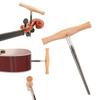 Violin Peg Hole Reamer with Wood Handle 1:30 Taper 3/4 4/4 Viola Peg Reamer T Handle Bridge Pin Reamer Easy To Use