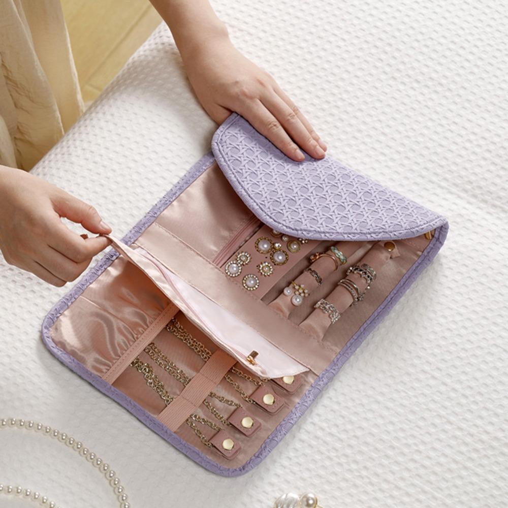 Органайзер для ожерелий Органайзер для ювелирных изделий Чехол для браслета Сумка-клатч Подарочные принадлежности для вечеринок