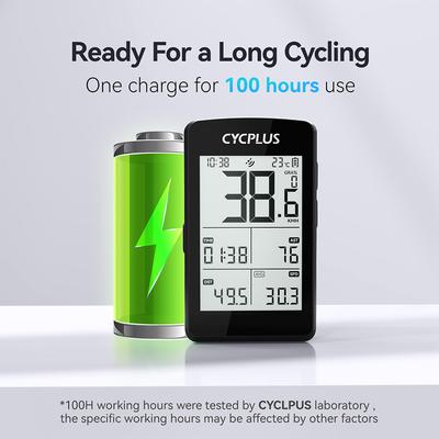 CYCPLUS M3 Велокомпьютер GPS Беспроводной ANT+ BLE 5.0 Водонепроницаемый Спидометр Велосипедный Cyclocomputer
