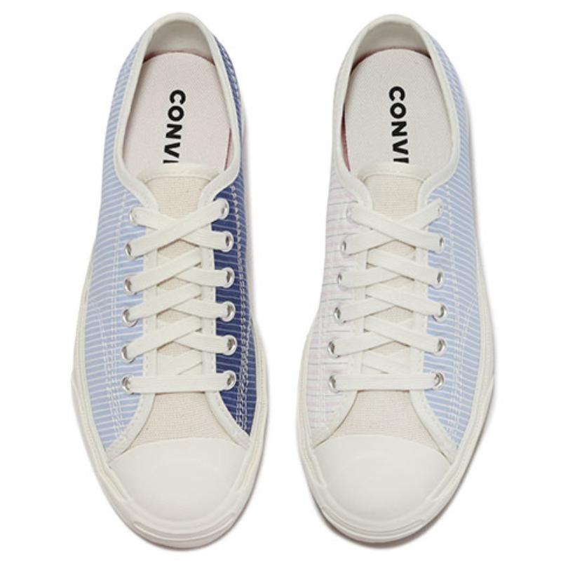 Converse Jack Purcell Renew Upcycle Классические Повседневные Низкие Эспадрильи Унисекс Синие и Белые