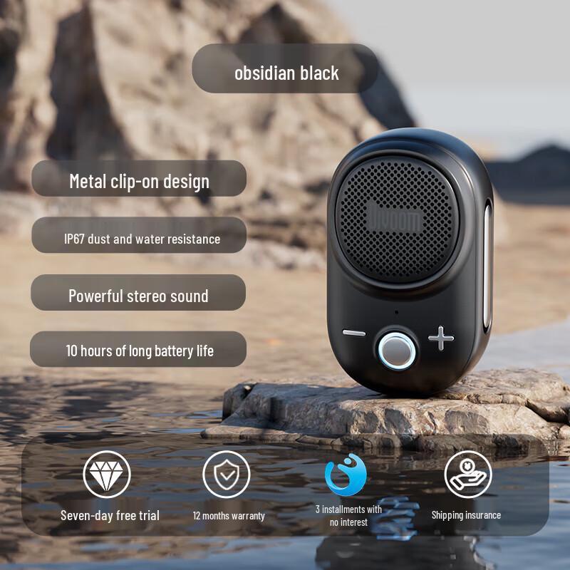 Divoom Clip-On Portable Bluetooth Speaker