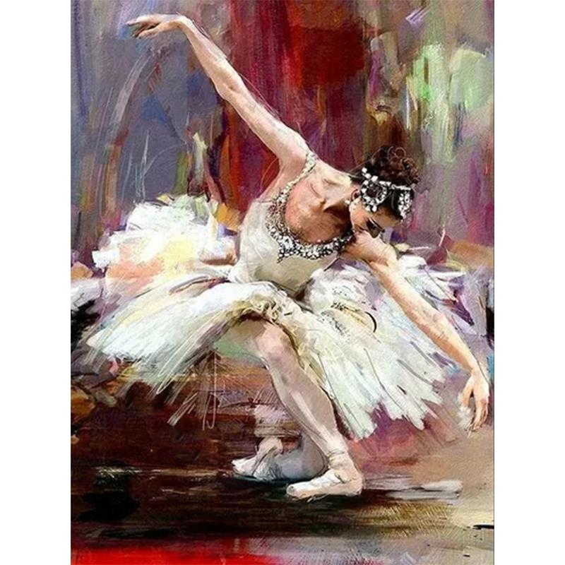 5D DIY Алмазная картина Набор Лебедь Танец Искусство Алмазная вышивка Стразы Украшения для дома