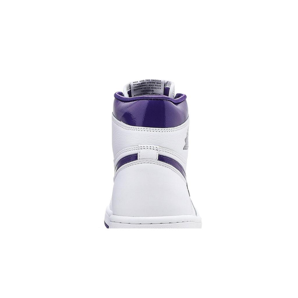 Womens Air Jordan 1 High OG 'Court Purple' (women's sizes) White / Court Purple Vintage Basketball Shoes CD0461 151