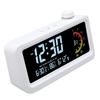 Electronic Alarm Clock Color Screen Built In Timer Temperature Date Display 12 24 Hour Digital