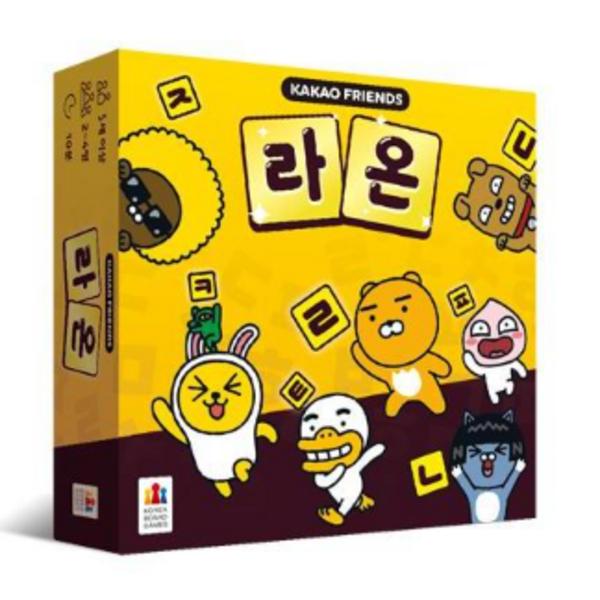 Настольные игры Кореи Настольная игра Raon Kakao Friends, смешанные цвета, лучший персонаж Кореи
