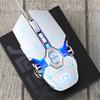 A7 2.4G Wireless Portable Rechargeable Mute Backlit Gaming Mouse for Laptops