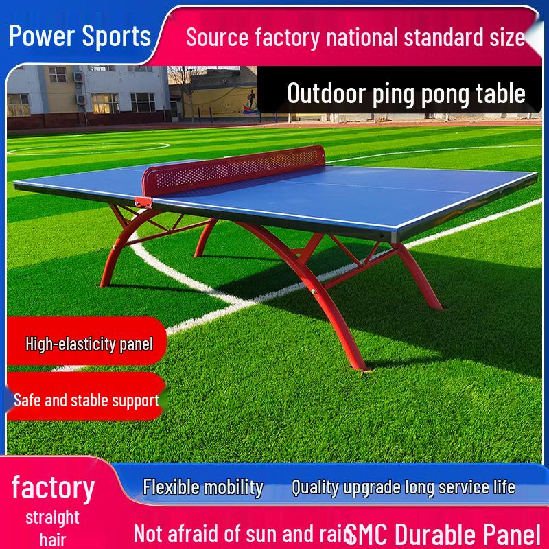 Waterproof Outdoor Ping Pong Table - Competition-Grade & UV Protected