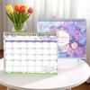2026 Creative Desktop Calendar Planner: Self-Discipline Check-in, Customizable Ornament Schedule Book