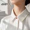 Multi Purpose Clothing Button 5PCS Pearl Buttons for Women, Invisible Anti-Exposure Safety Pins, No Cardigan Collar Clip Damage Iron Brooch