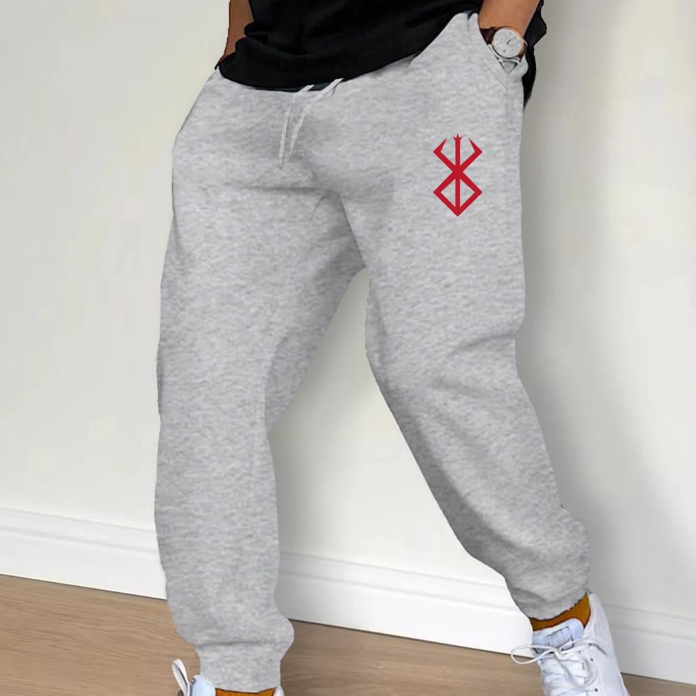 Men's Casual Pants Fashion Drawstring Casual Pants Joggers Workout Running Gym Fitness Sports Trousers Streetwear Trousers