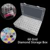 24/60 сетка Алмазная картина дрель бутылки для хранения бисера DIY аксессуары для декоративных картин для дома