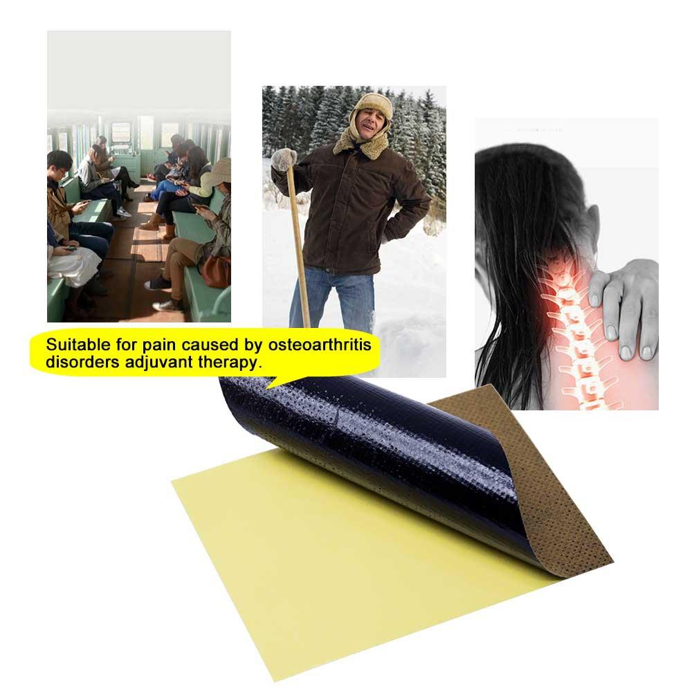 8Pcs Pain Relief Plaster Flexible Pain Relieving Patch Lumbar Joint Spine Health Relax Backache Massage Plaster