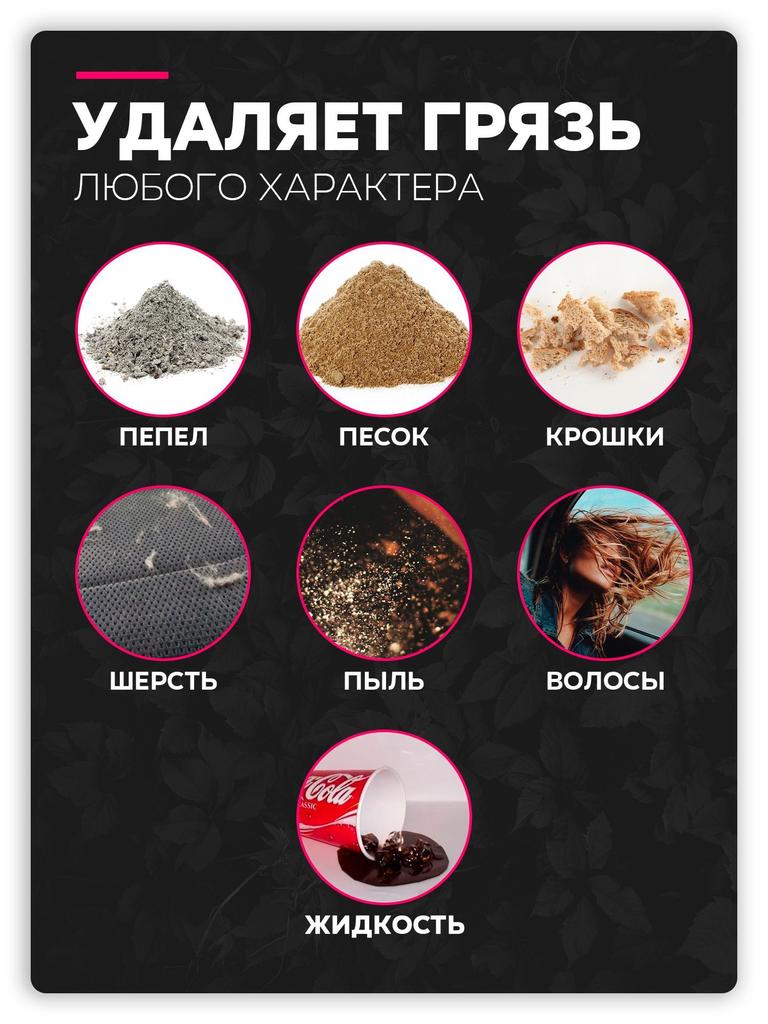Мощный ручной пылесос для автомобилей 4-в-1 / 12 В с мощностью всасывания 24000 Па -18