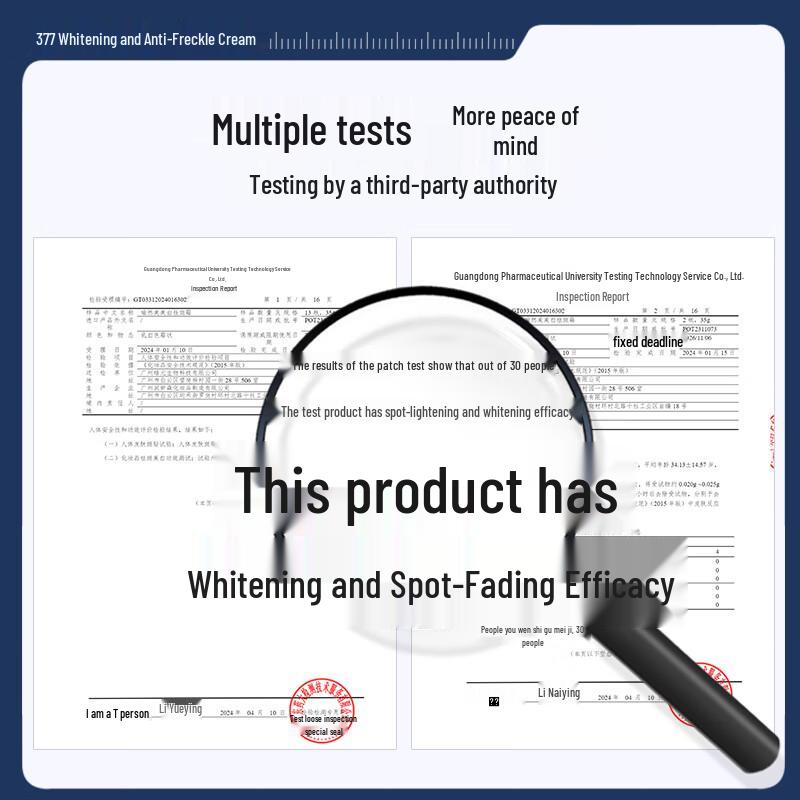 Крем для лица Yuranmei 377 для отбеливания и осветления пигментных пятен