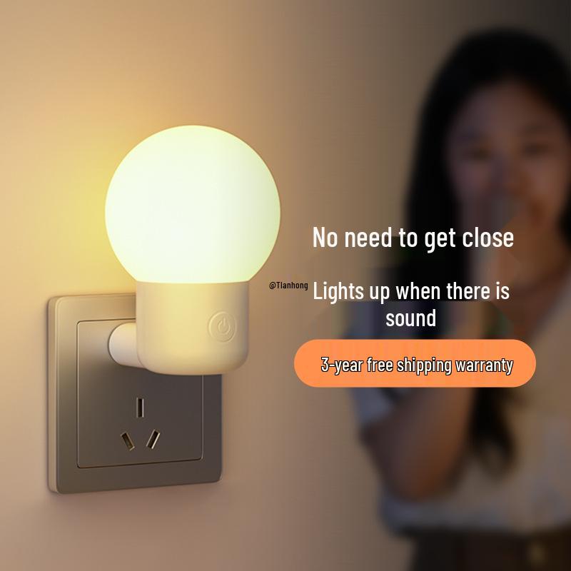 Voice-Activated Night Light for Elderly: Automatic Sound & Light Control for Bathroom, Hallway, and Toilet