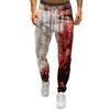 Men's Halloween Print Trousers Men's Casual Sports Trousers With Drawstring