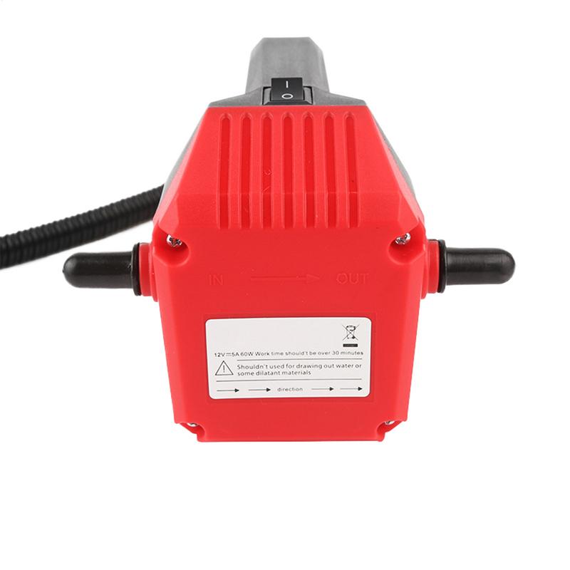 12 В электрический автомобильный двигатель масляный насос откачки топлива насос всасывания масляный дизельный отстойник для автофургона лодка