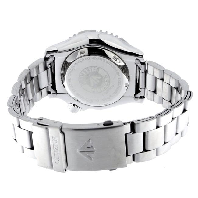 Citizen PROMASTER черные автоматические японские часы с механизмом 200 м водонепроницаемые часы из нержавеющей стали модель NY0040-50E дайверские мужские [Товар]