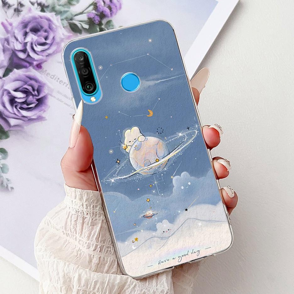 Чехол для Huawei P30 Lite Крутой чехол с узором дракона Прозрачный силиконовый Мягкий тонкий чехол для телефона Для Huawei P30 Pro P 30 Lite P30Lite Сумки