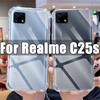 Прозрачный чехол для телефона Realme C25s, прозрачный чехол из ТПУ Realme C 25 S 25s C25 6,5 дюйма, RMX3195, противоударные чехлы с защитой от царапин