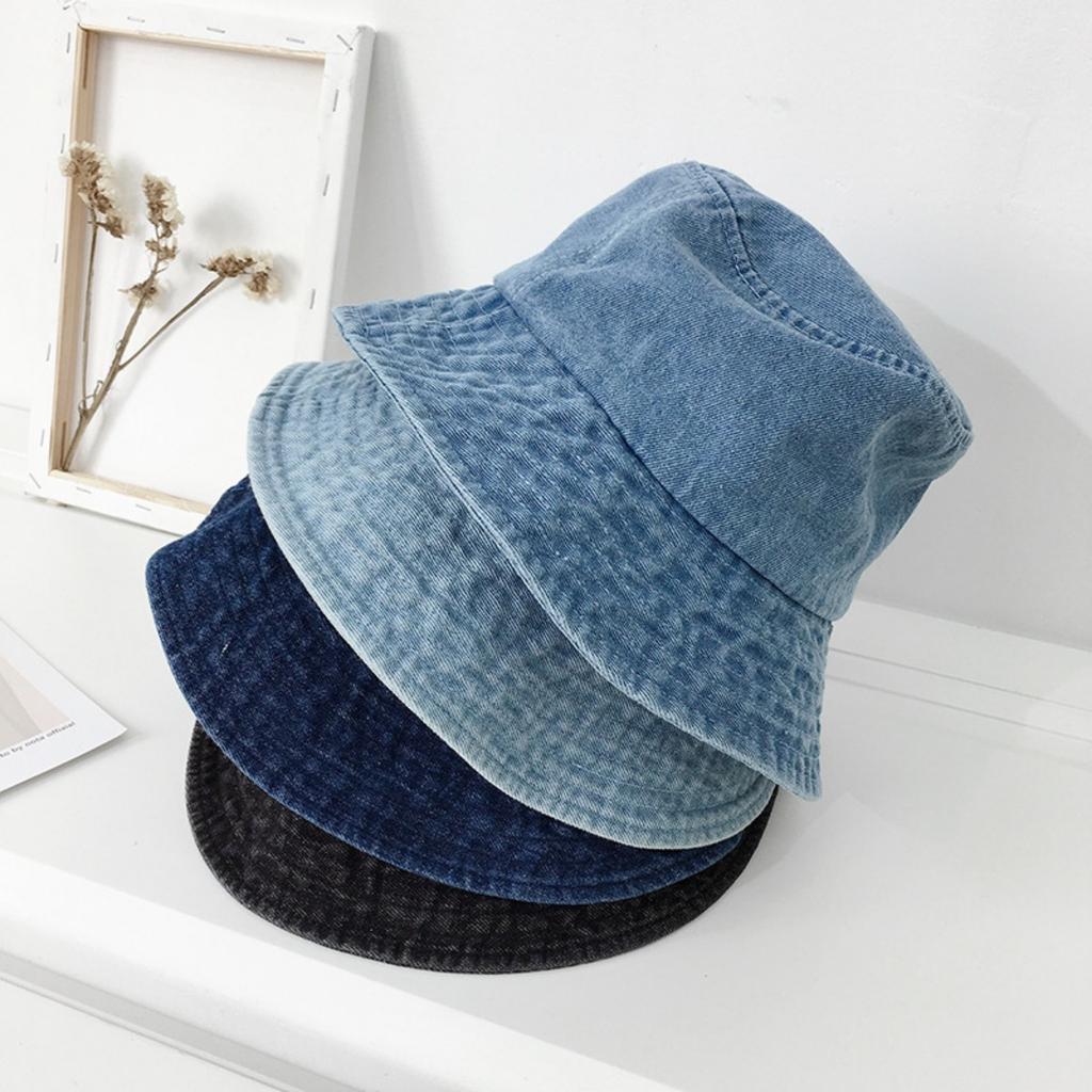 Корейская версия широкополой ковбойской шляпы рыбака для мужчин и женщин, тонкая секция Ins японская солнцезащитная шляпа Shade Face Sunscreen Basin Hat Tide