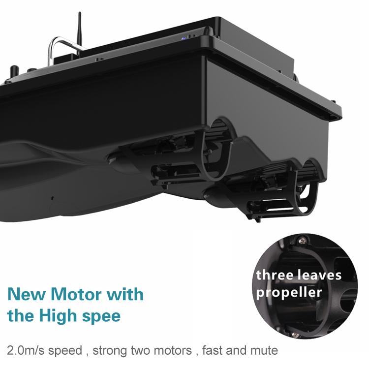 Умная RC лодка-приманка для рыбалки D16, грузоподъемность 2 кг, дальность 500 м