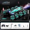 Eight Wheel Stunt Remote Control Car Gesture Induction Drift Spray Swing Arm Climbing Rotary Charging Motor Racing Toy Gift