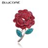 Refreshing Enamel Dripping Oil Plant Flower Brooch Korean Style New Clothing Accessories Pin
