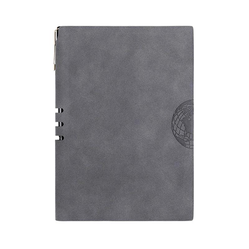 А5 Ретро Книга из Натуральной Кожи Офисная Школьная Принадлежность ПУ Блокнот Блокнот Дневник Бизнес Журнал Планировщик Канцелярские Товары Блокнот