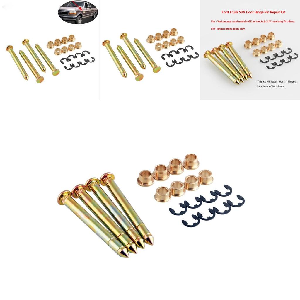 Auto Parts Door Hinge Bushing Repair Kit Mustang Front Door Truck Suv Doorhingestainlesssteel