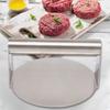 Нержавеющая Сталь Мясоуплотнитель Котлеты для Гамбургеров Приготовленное Мясо Круглая Пресс-Форма Инструмент Кухонный Говядина Тесто Торт Выпечка Пресс-Инструмент