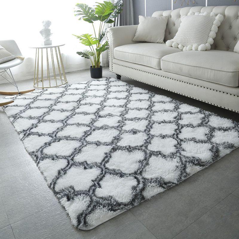 Мягкий ковер у кровати, ковер в гостиной, полностью покрытый большой площадью, домашний коврик