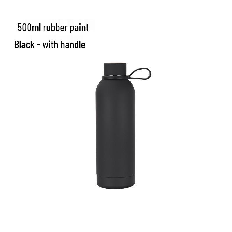 Термос из нержавеющей стали 750 мл - Портативный, Матовый, с узким горлышком, для занятий спортом на открытом воздухе и автомобилей